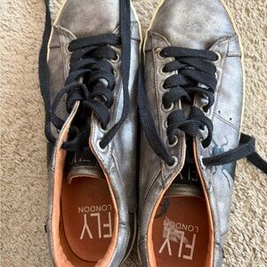 Fly London Silver Casual Shoes